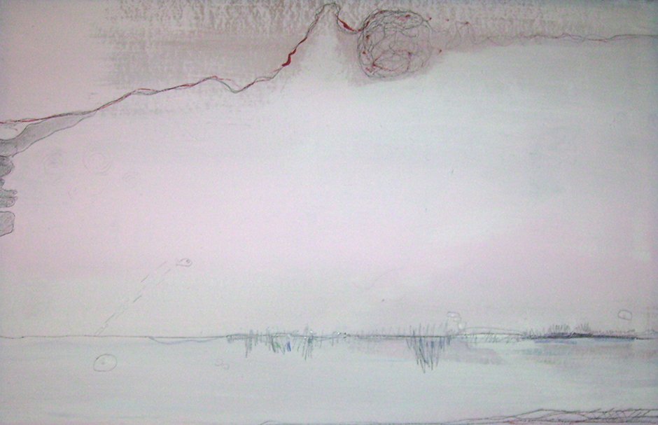 Landschaft mit Fisch